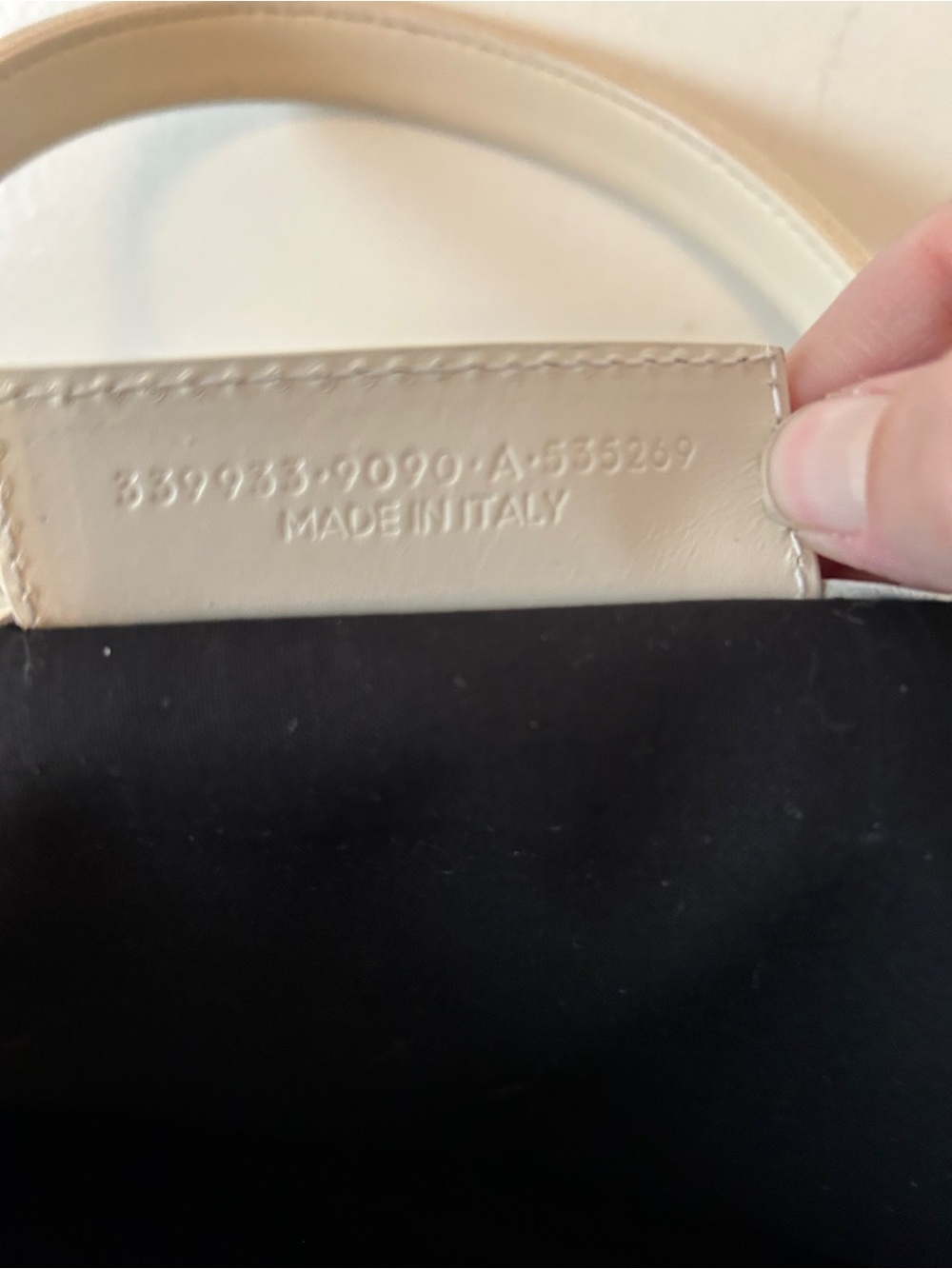 Balenciaga Calabasas Canvas Tote in Pale Cream with Black Logo - Picture 11 of 11